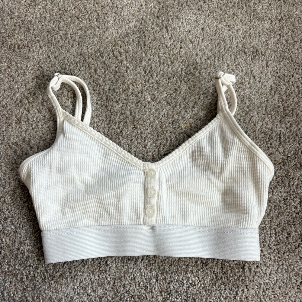 Brandy Melville waffle bralette